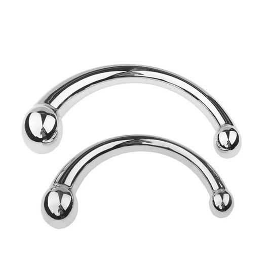 Double Elegant Ended Steel Stainless Anal 5858 Hook 0907